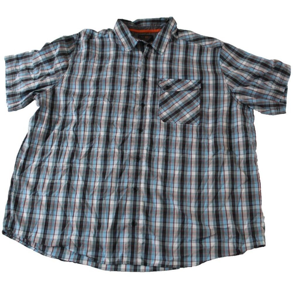 5.11 Tactical Men's Snap Closure‎ Plaid Shirt Size 2XL